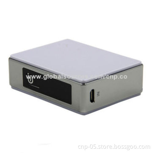 Power Banks with 5,200mAh Capacity, LCD Power Level Indicator(Blue Light), Fashion Design